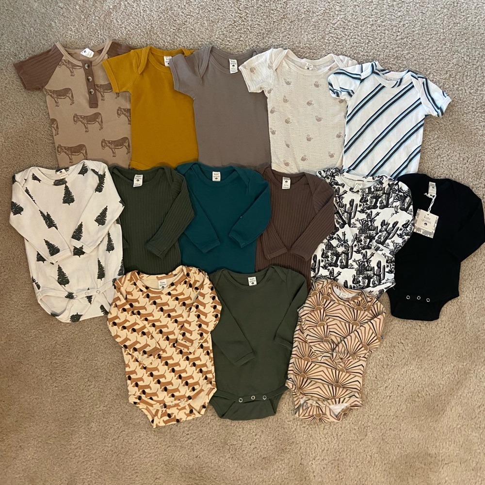 Kate Quinn baby onesie bundle